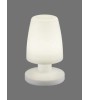 Lampe rechargeable LORA & DORA extérieure sans fil design blanc