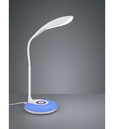 Lampe de bureau LED KRAIT – moderne avec base RGB