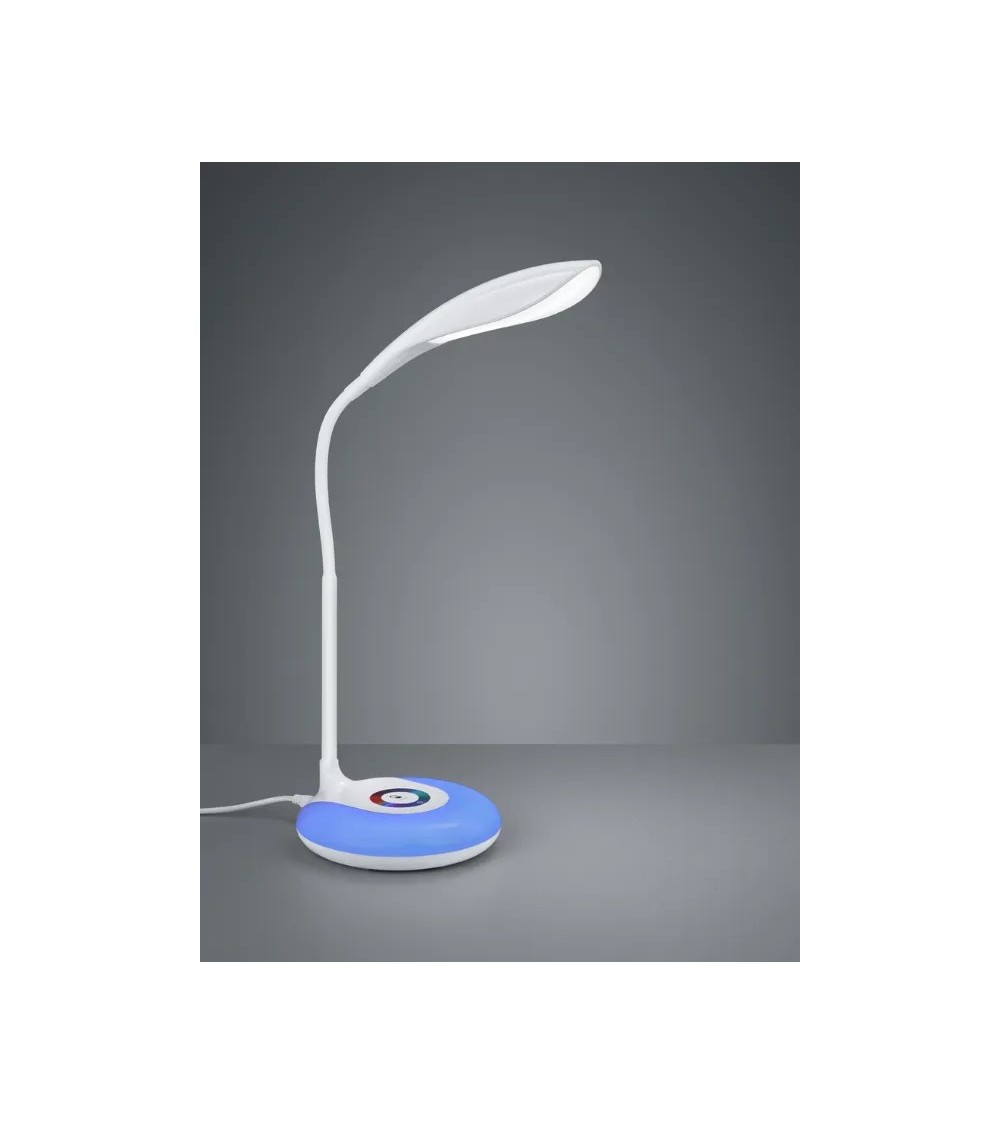 Lampe de bureau LED KRAIT – moderne avec base RGB Lampe de bureau LED KRAIT – moderne avec base RGB