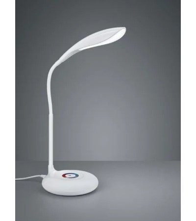 Lampe de bureau LED KRAIT – moderne avec base RGB