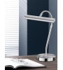 Lampe de bureau KURTIS – LED flexible nickel mat