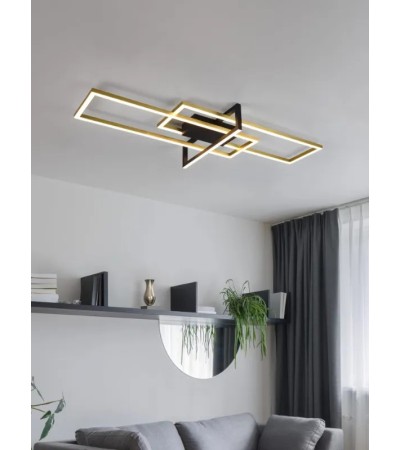 Plafonnier SALINAS – Éclairage LED moderne avec variateur