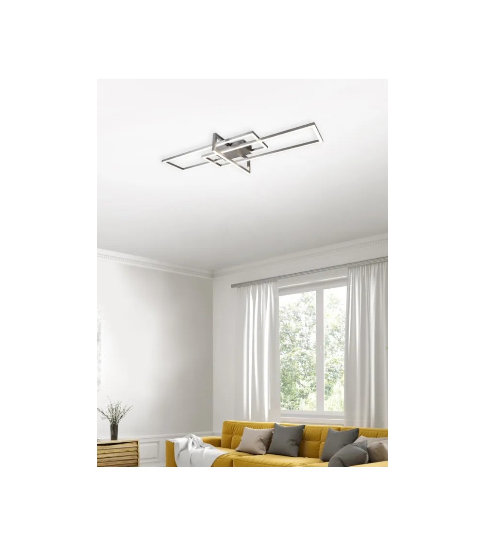 Plafonnier SALINAS – Éclairage LED moderne avec variateur Plafonnier SALINAS – Éclairage LED moderne avec variateur
