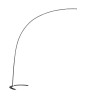 Lampadaire SHANGAI – Design arqué avec variateur à pied