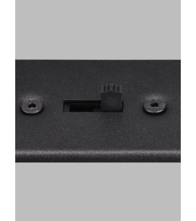 Applique SEQUENCE noir et doré – variateur et couleur ajustable