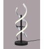 Lampe SEQUENCE – LED spirale dimmable noir/doré ou alu
