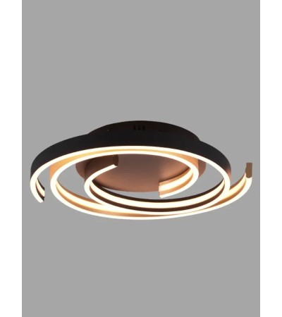 Plafonnier CAYA – Design courbe, dimmable & réglable en couleur