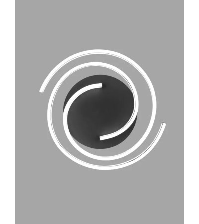 Plafonnier CAYA – Design courbe, dimmable & réglable en couleur