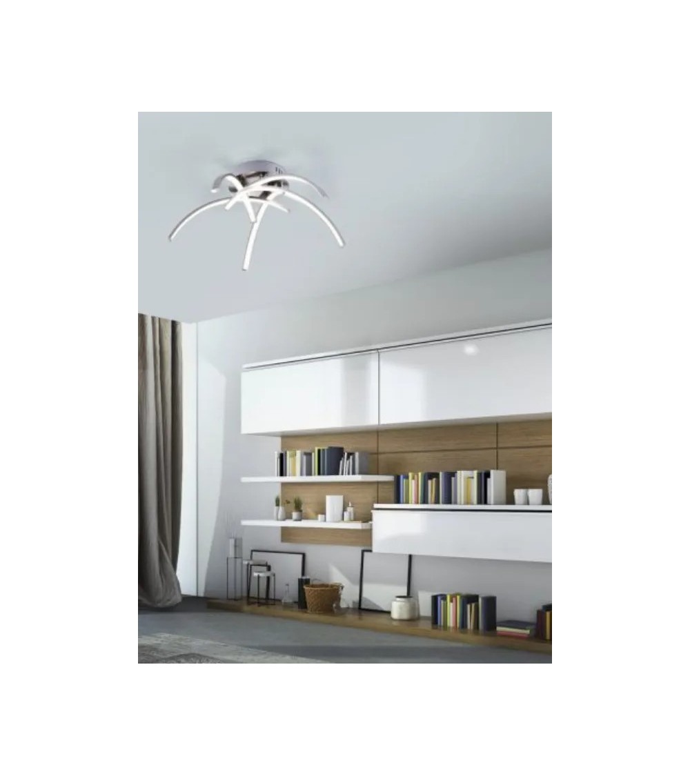 Plafonnier LED AURISTRA – Luminaire design pour salon Plafonnier LED AURISTRA – Luminaire design pour salon