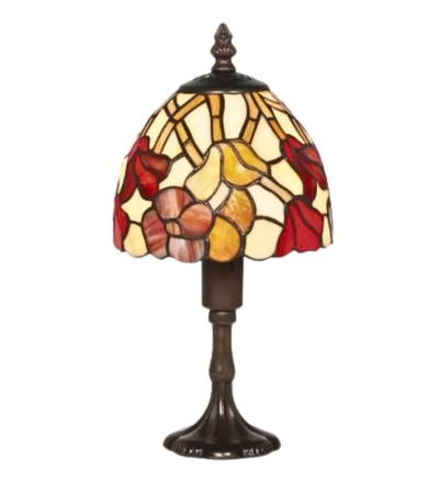 Lampe Tiffany BLOOM – Lampe fleurie en vitrail | Lumiland