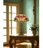 Lampe Tiffany IRIS ROYAL – Lampe vitrail florale | Lumiland