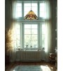 Suspension Tiffany FLORÉA – Luminaire vitrail floral | Lumiland