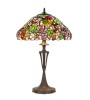 Lampe Tiffany LUMÉA – Grande lampe vitrail – Style Art Nouveau