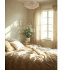 Plafonnier SVEA – Luminaire coton bohème naturel | Lumiland