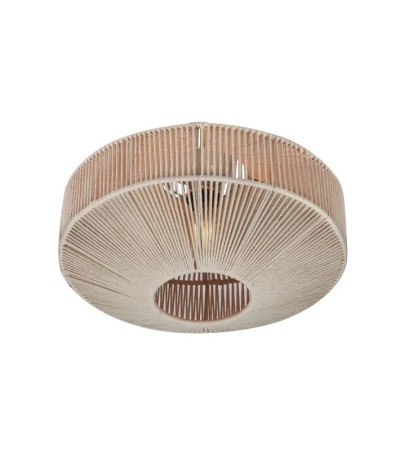 Plafonnier SVEA – Luminaire coton bohème naturel | Lumiland