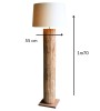 Lampadaire KATA – Luminaire en bois recyclé design | Lumiland