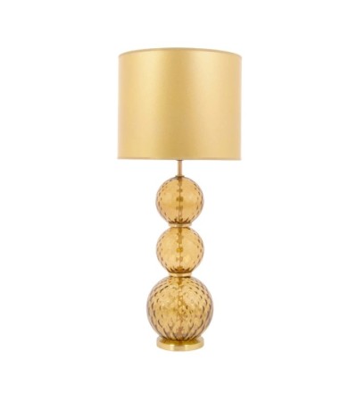 Lampe ALYSEE Marron Fumé – Lampe en verre chic | Lumiland