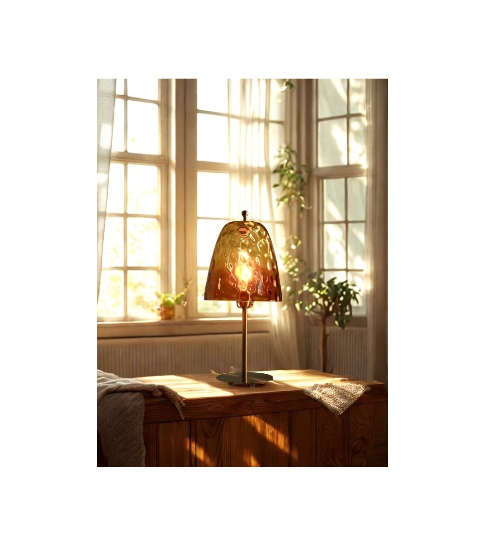 Lampe JULIA – Lampe design en verre et métal | Lumiland