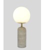 Lampe RIVOLI travertin – Lampe design naturelle | Lumiland