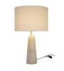 Lampe Ravel travertin et lin – Luminaire design | Lumiland