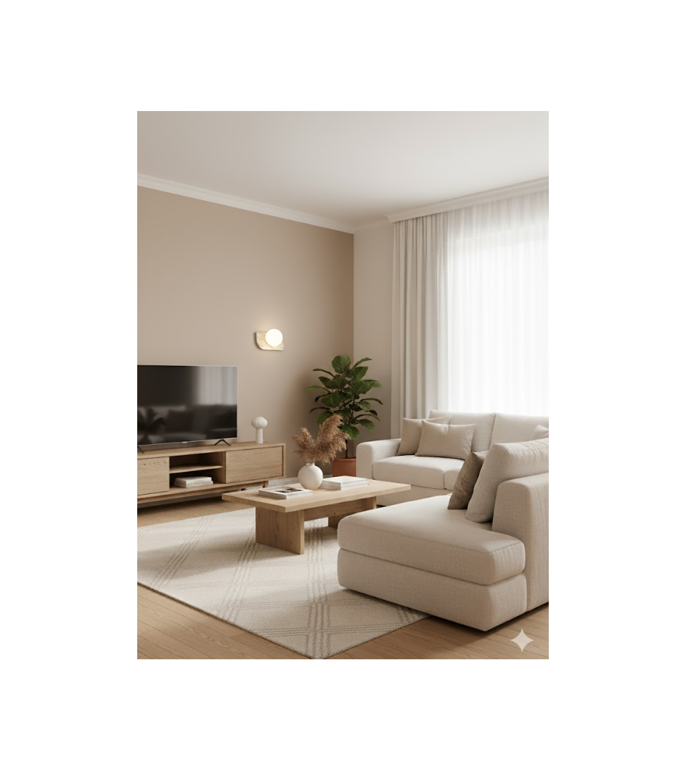 Applique TRAVIA – Applique travertin 1 ou 3 lumières | Lumiland Applique TRAVIA – Applique travertin 1 ou 3 lumières | Lumiland