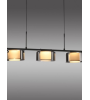 Suspension VAREL – Suspension LED verre fumé | Lumiland