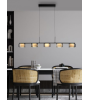 Suspension VAREL – Suspension LED verre fumé | Lumiland