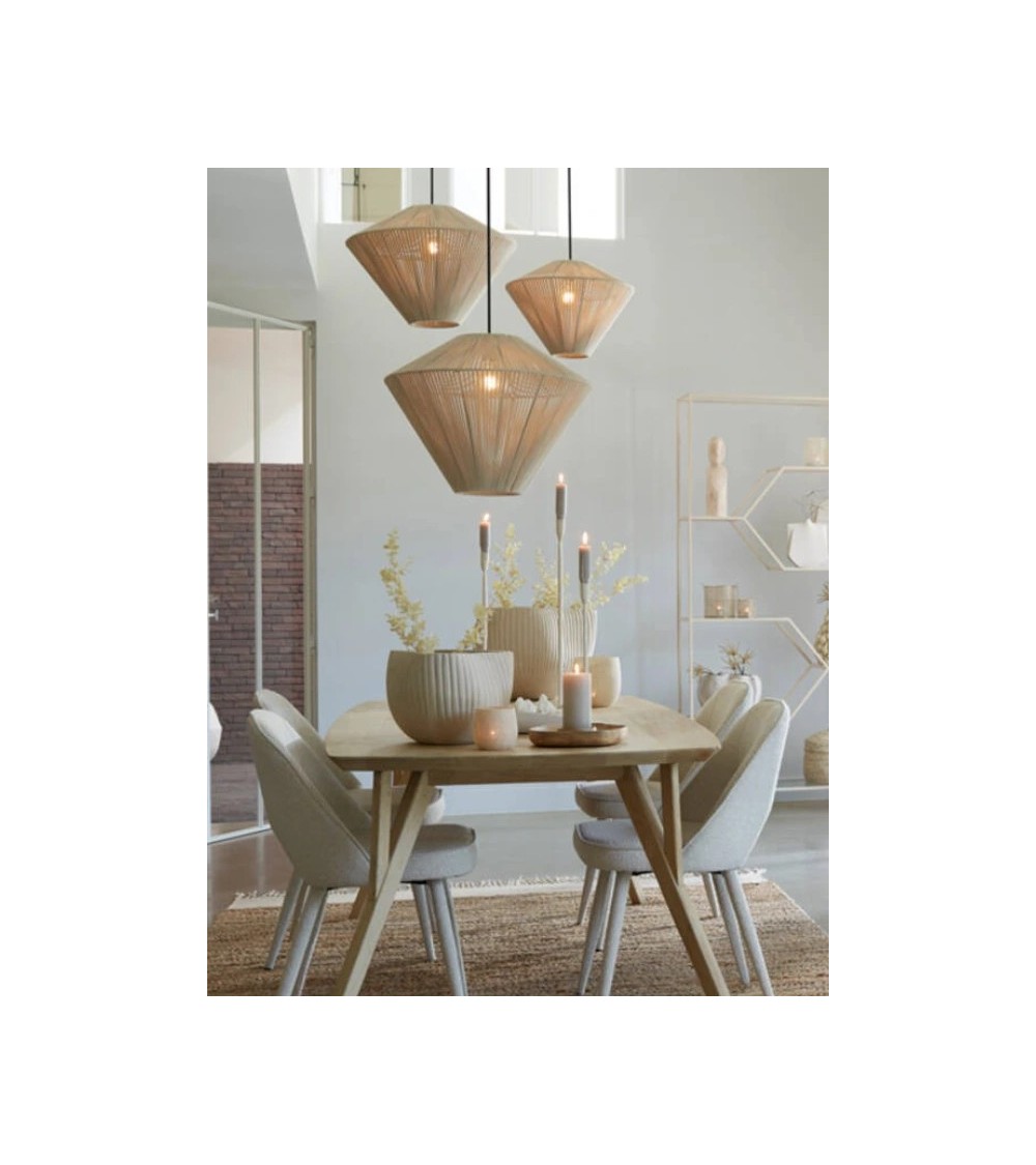 Suspension FELIDA – Luminaire en corde naturelle | Lumiland Suspension FELIDA – Luminaire en corde naturelle | Lumiland