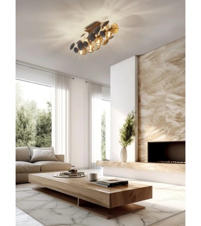 Plafonnier BUBBLE 8 lumières – Design moderne | Lumiland