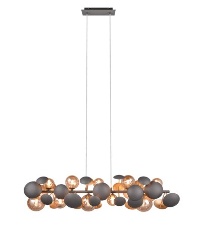 Suspension BUBBLE 10 lumières – Design chic | Lumiland