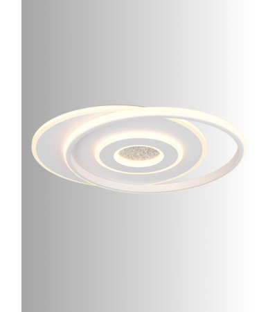 Plafonnier NAZAR blanc – Luminaire moderne | Lumiland