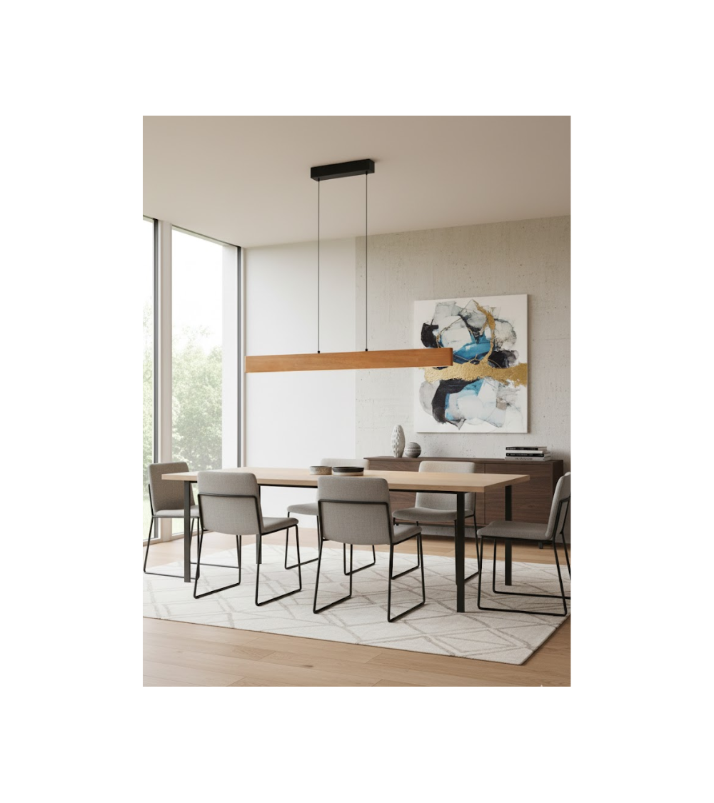 Suspension EDGEWOOD – Luminaire bois design