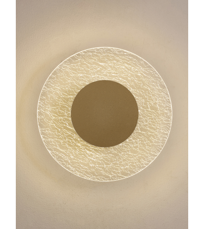 Applique JEWEL dorée – Luminaire mural design | Lumiland