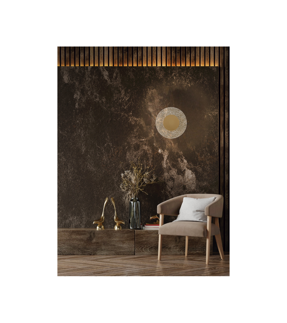 Applique JEWEL dorée – Luminaire mural design | Lumiland