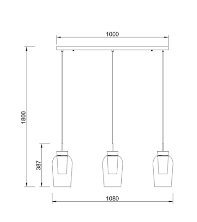Suspension NORA 3 lumières – Luminaire bois et blanc | Lumiland