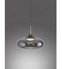 Suspension POSH LED – Verre fumé Ø22 cm | Lumiland