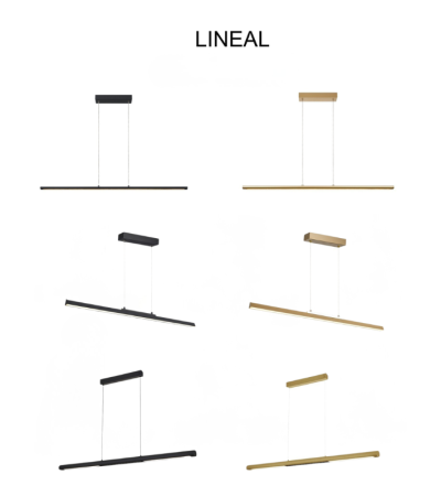 Suspension LINEAL LED – Design moderne | Lumiland