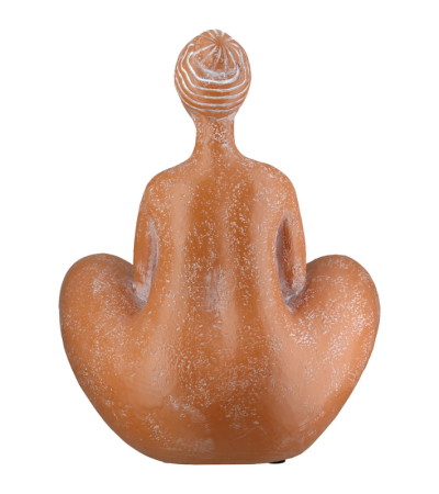 Statuette Madame Marcelle terracotta | Lumiland