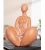Statuette Madame Marcelle terracotta | Lumiland