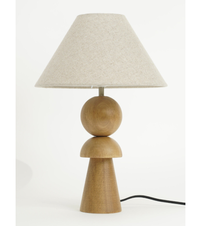 Lampe ILIAN – Lampe bois naturel design | Lumiland