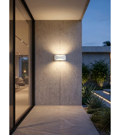 Applique extérieure BUTAN LED 12W – Éclairage façade | Lumiland