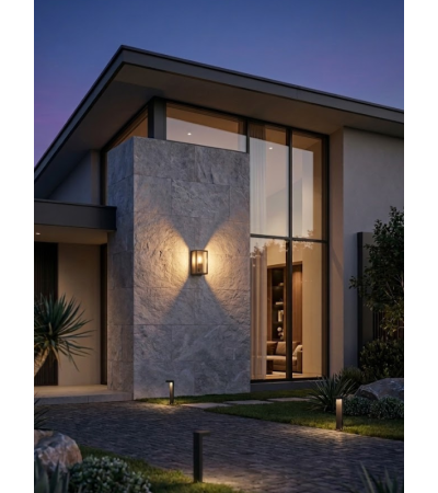 Applique extérieure GARONNE – Avec ou sans détecteur | Lumiland
