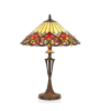 Lampe Tiffany Floréa – Lampe à poser vitrail | Lumiland