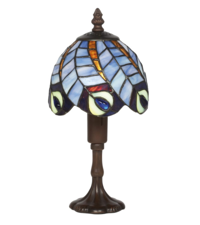 Lampe Tiffany Aurélia – Lampe de chevet vitrail | Lumiland