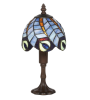 Lampe Tiffany Aurélia – Lampe de chevet vitrail | Lumiland