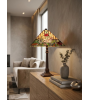 Lampe Tiffany Florencia – Lampe vitrail Ø40 cm | Lumiland