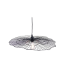 Suspension noire Noria 48 cm – Métal design E27