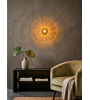 Applique murale Noria noire 40 cm – Métal design E27