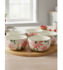 Plat apéritif 5 bols KEMULI – Service floral en céramique