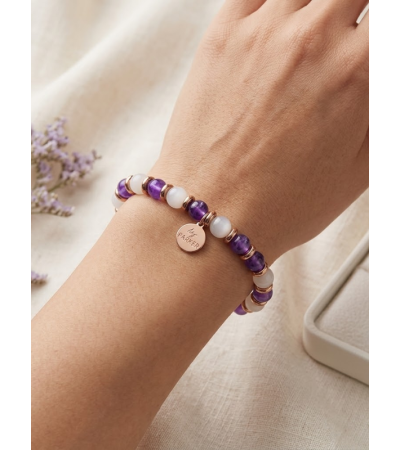Bracelet lithothérapie Lily Parker – Bracelets bien-être en pierres
